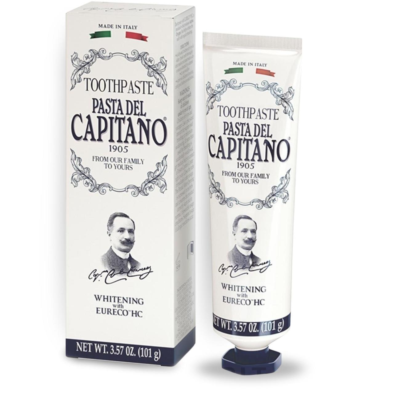 Зубна паста Pasta del Capitano Whitening відбілююча 75 мл