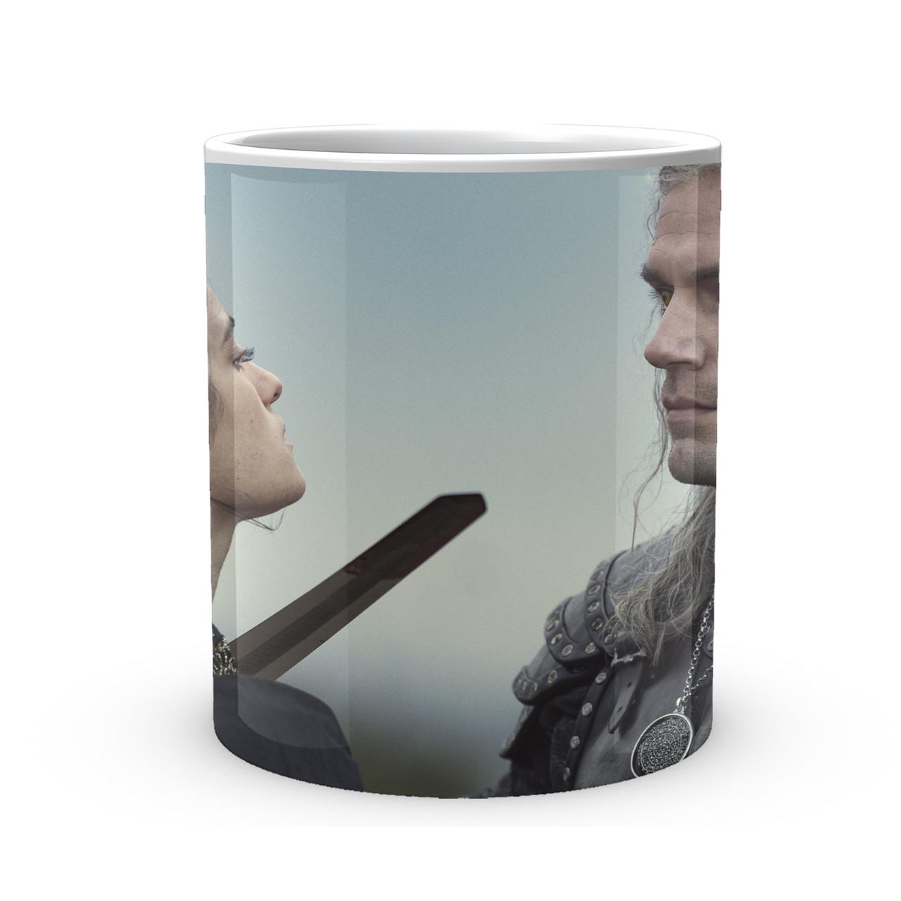 Чашка Geekland The Witcher Геральт Енифер 330 мл (TW 002.015) - фото 3 Чашка Geekland The Witcher Геральт Енифер 330 мл (TW 002.015) - фото 3