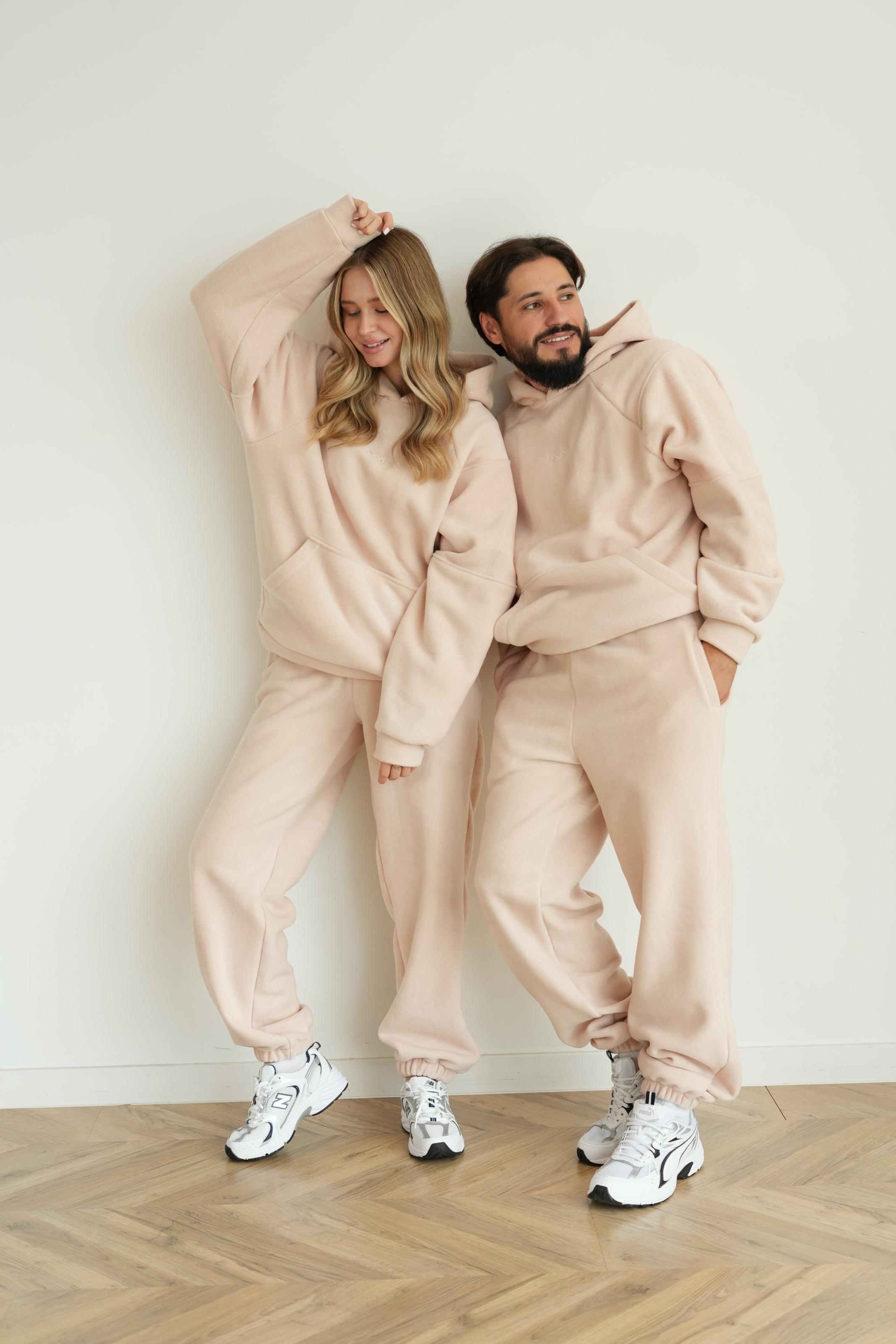 Костюм чоловічий флісовий BASE L/XL Бежевий (10202LXLm) - фото 9 Костюм чоловічий флісовий BASE L/XL Бежевий (10202LXLm) - фото 9