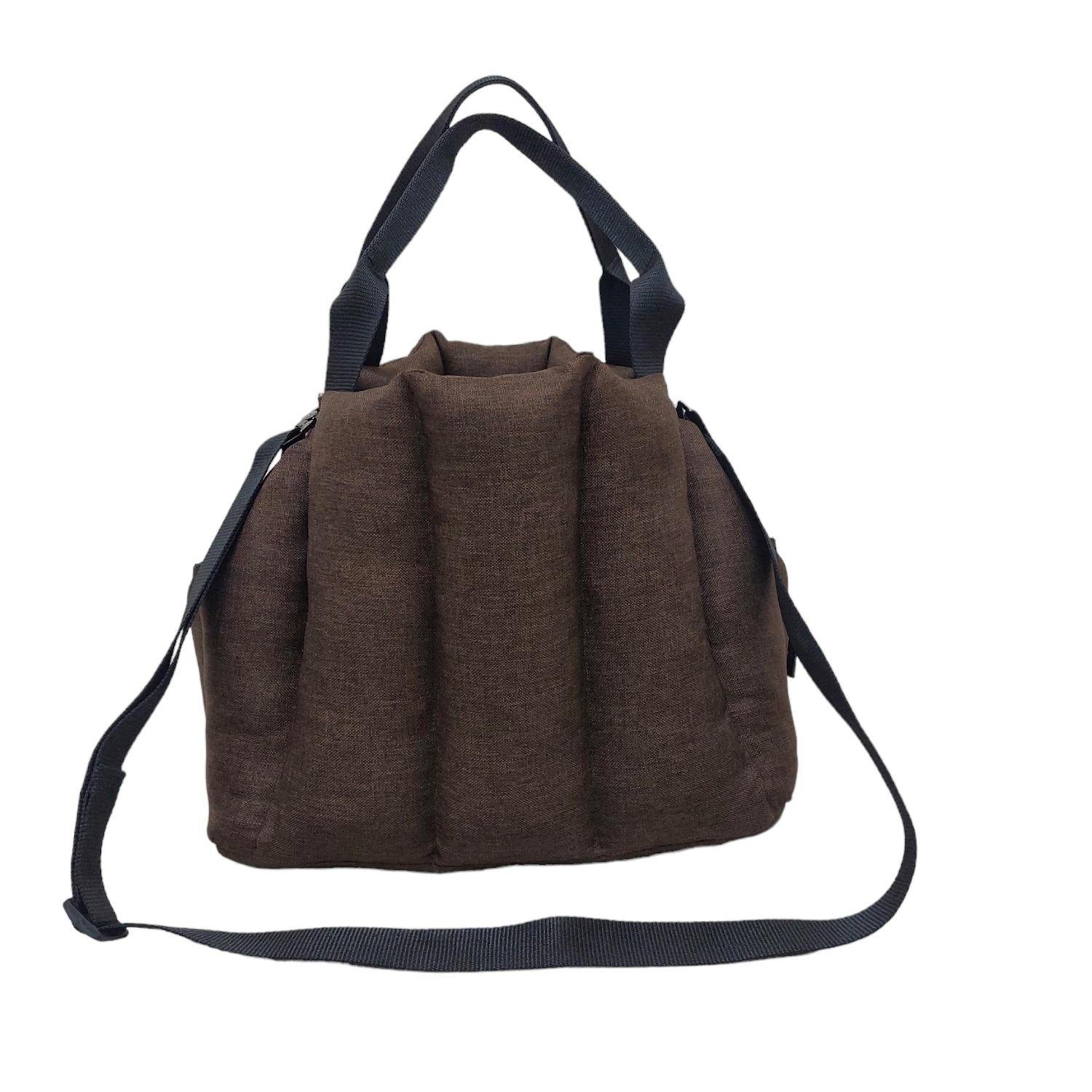 Сумка-переноска для тварин 45х30х37 см Темно-коричневий (7653453) - фото 6 Сумка-переноска для тварин 45х30х37 см Темно-коричневий (7653453) - фото 6