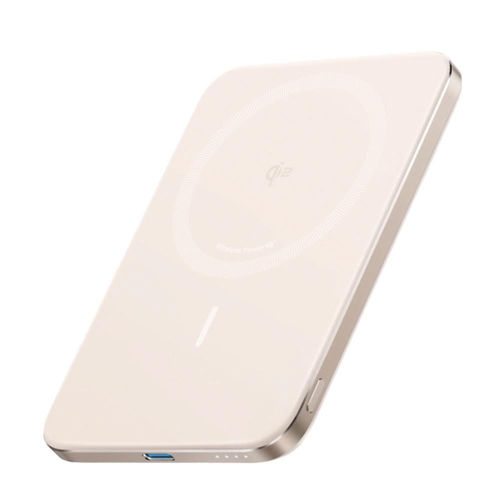 Повербанк Anker Nano MagGo Slim A1665 5000 mAh ультратонкий магнитный Qi2 MagSafe 20W Gold (136940637)
