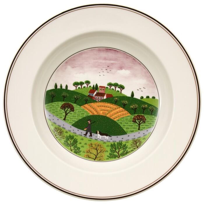 Тарілка для супу Villeroy&Boch Мисливець Design Naif 21 см (2428535)
