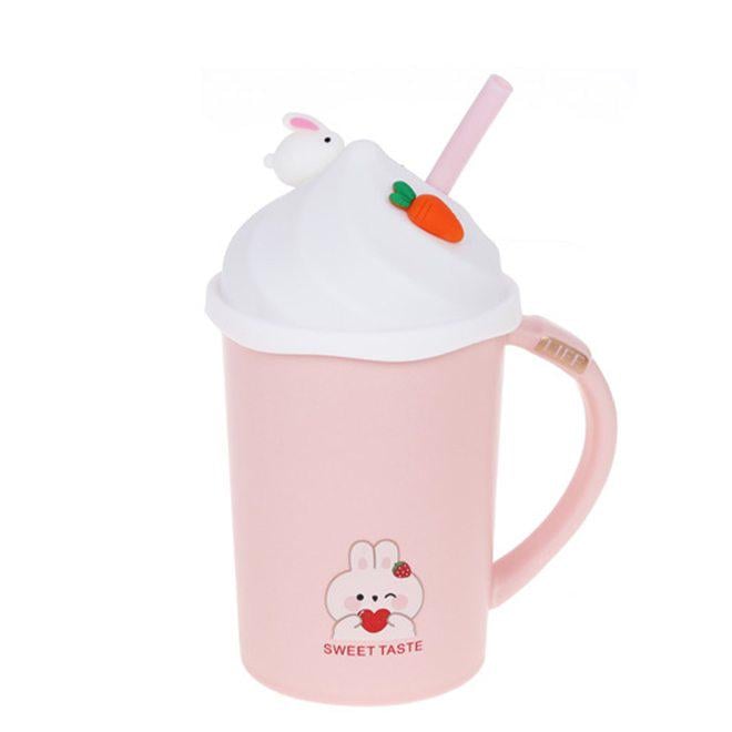 Заварник фарфоровый с силиконовой крышкой и трубочкой Flora Sweet Taste 0,4 л (32410)