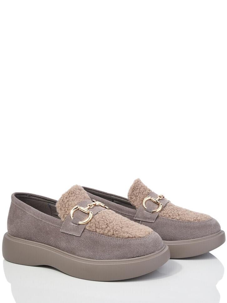 Лофери замшеві ITTS AAN305K р. 39 Пісочний