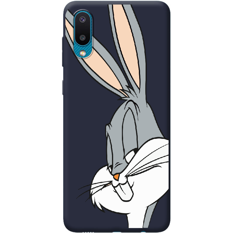 Чехол BoxFace Samsung A022 Galaxy A02 Lucky Rabbit Синий силикон (42004-bk81-42498)