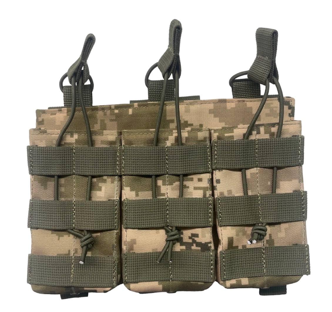 Підсумок під 3 магазини Defender відкритий Oxford/Cordura 600D на MOLLE ММ-14 (3577628)