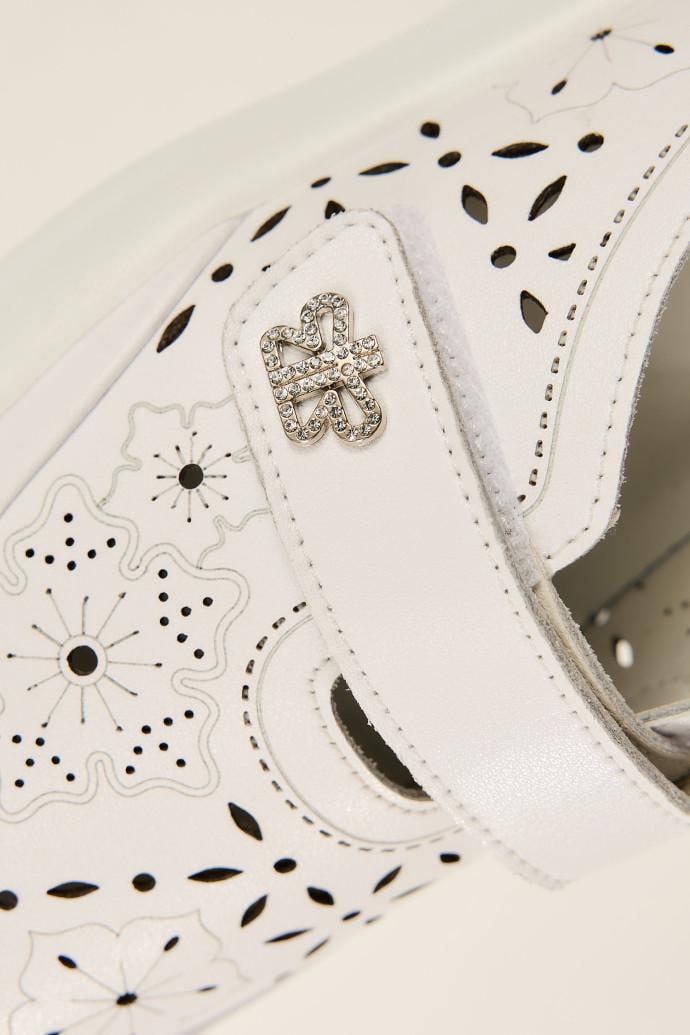 Мокасины женские ALLSY кожаные р. 36 Белый (195223) - фото 5 Мокасины женские ALLSY кожаные р. 36 Белый (195223) - фото 5