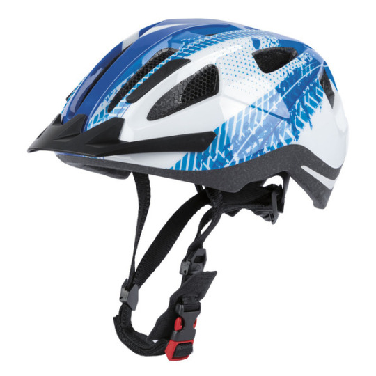 Спортивний шолом велосипедний дитячий Crivit A1-2012 з LED-ліхтарем XS 46-51 см Blue (3_08267)