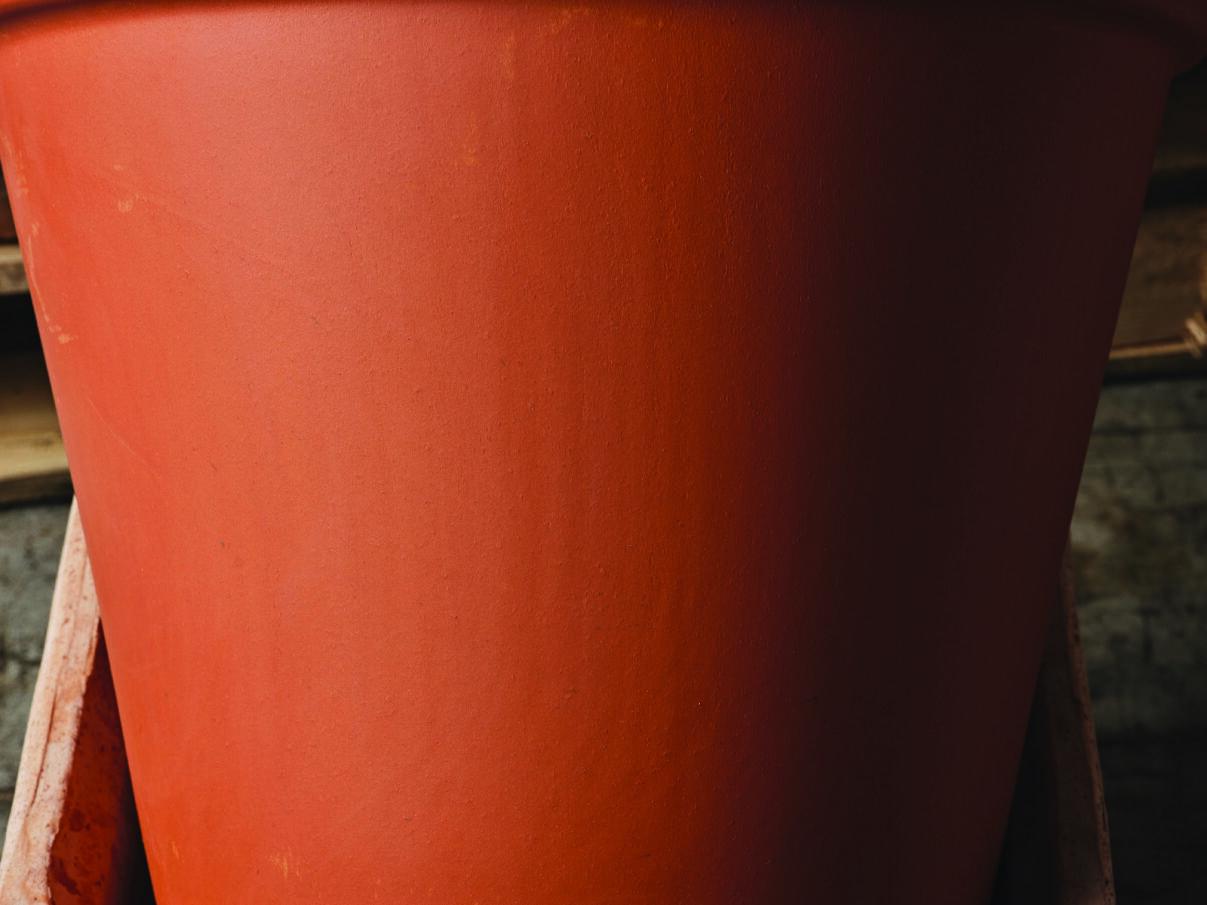 Вазон глиняний TeraPlast MARTE TERRA VIVA 28 см (A-014715) - фото 2