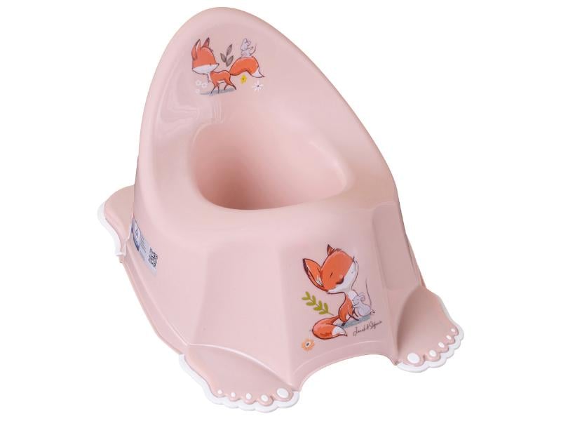 Горщик дитячий з музикою антиковзкий forest fairytale Light Pink