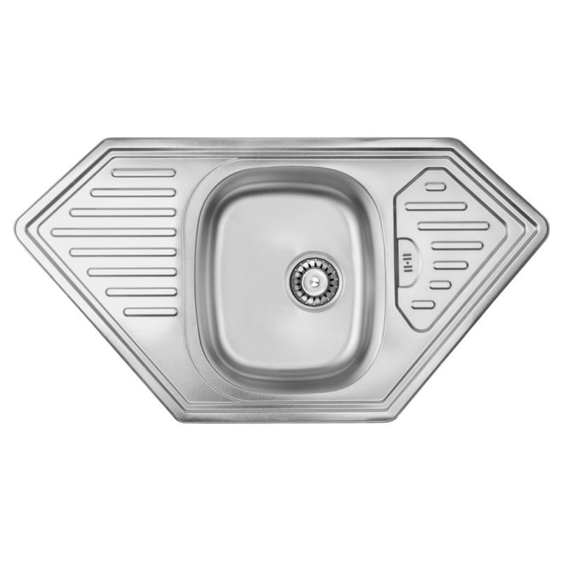 Кухонная мойка ULA 7801 U Micro Decor 8849 (ULA7801DEC08)