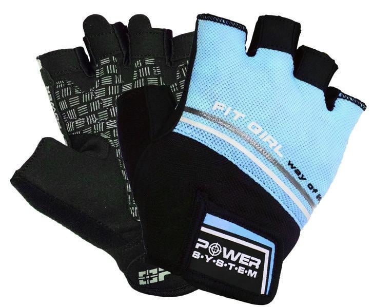 Рукавички для фітнесу Power System PS-2920 Fit Girl Evo M Blue (3019792944)