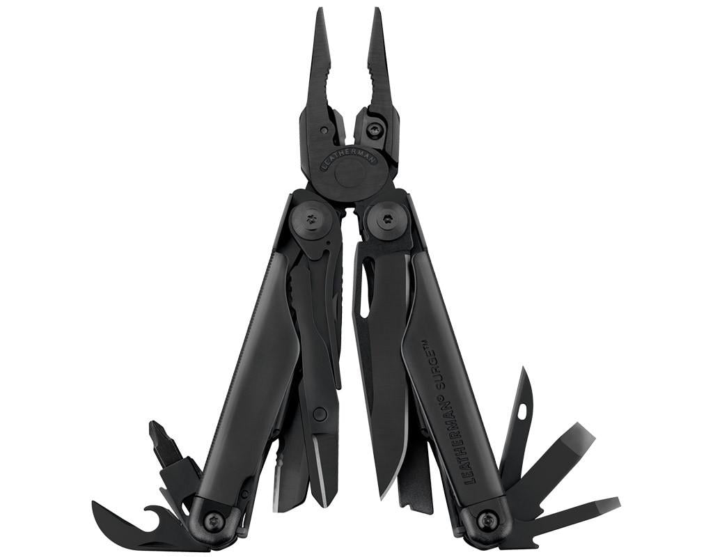 Мультитул Leatherman Surge NEW Black 21 інструментів з чохлом (831333)