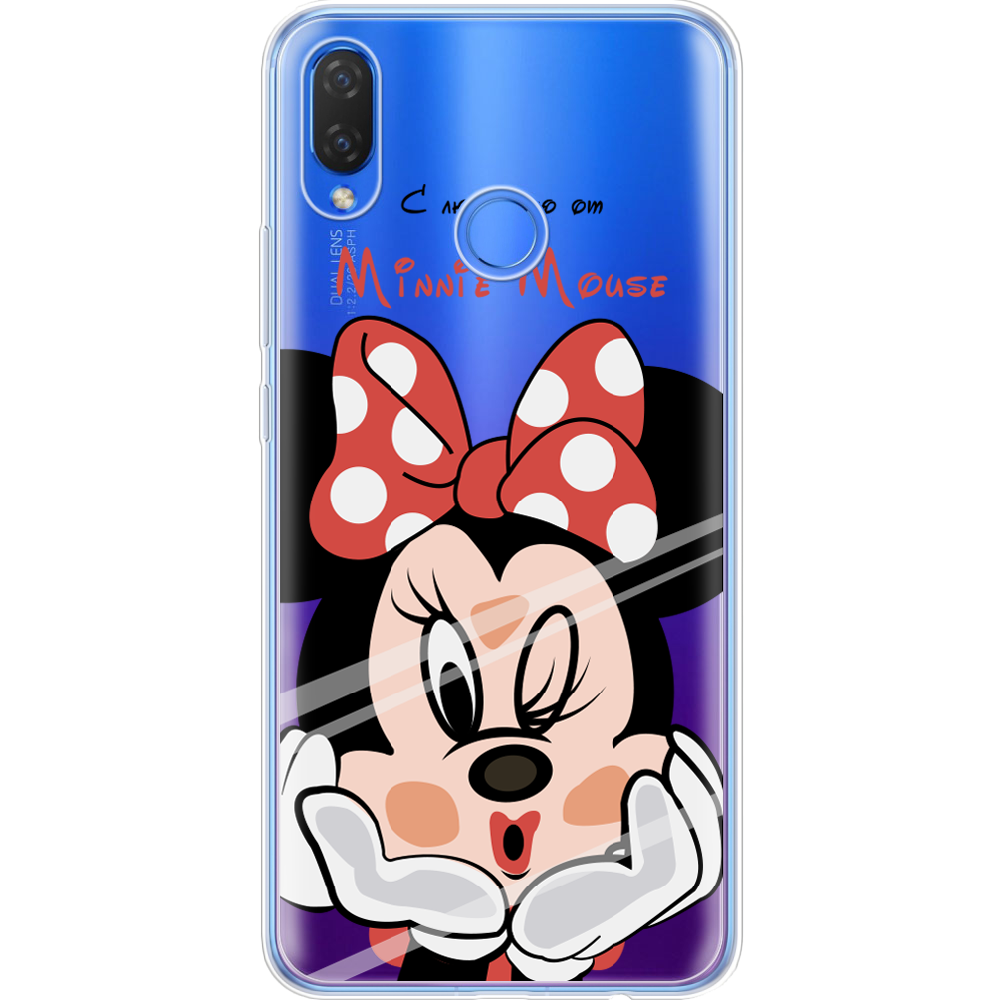 Чехол Boxface Huawei P Smart Plus Lady M Прозрачный силикон (34912-cc59-34912)