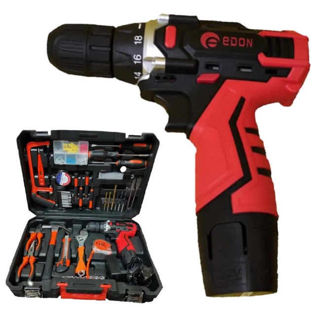 Шурупокрут акумуляторний Edon ED-40L-TZ