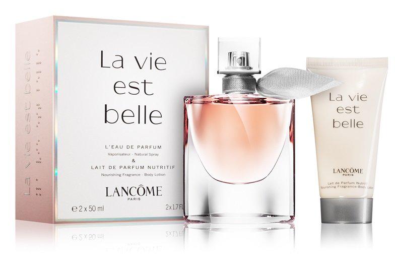 Парфумована вода для жінок LANCOME La Vie Est Belle 50 мл та лосьйон для тіла 50 мл (3414)