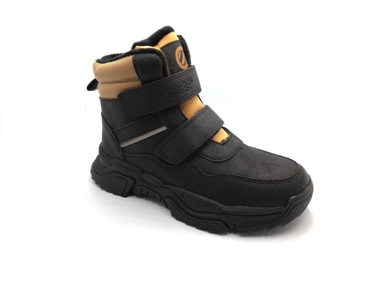 Черевики зимові для хлопчиків Clibee H32626B/31 р. 31 Чорний