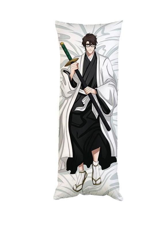 Подушка дакимакура Аниме Блич Соскэ Айзен Айдзэн декоративная ростовая для обнимания 40x120 см (1834006965)