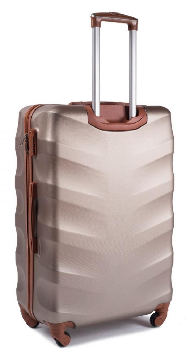 Чемодан пластиковый WINGS 402 большой Шампань (Wp00141) - фото 2