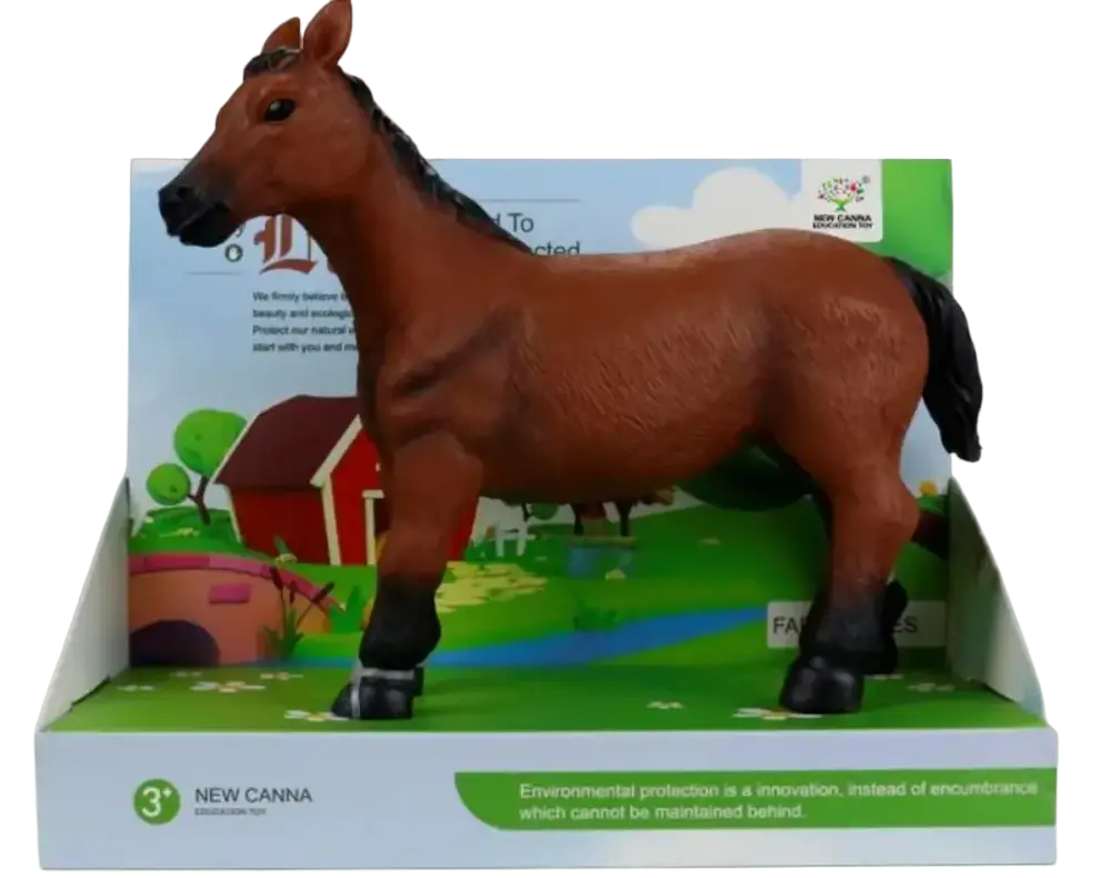 Фигурка животного New Canna Конь 22 см Коричневый (X142) Фигурка животного New Canna Конь 22 см Коричневый (X142)