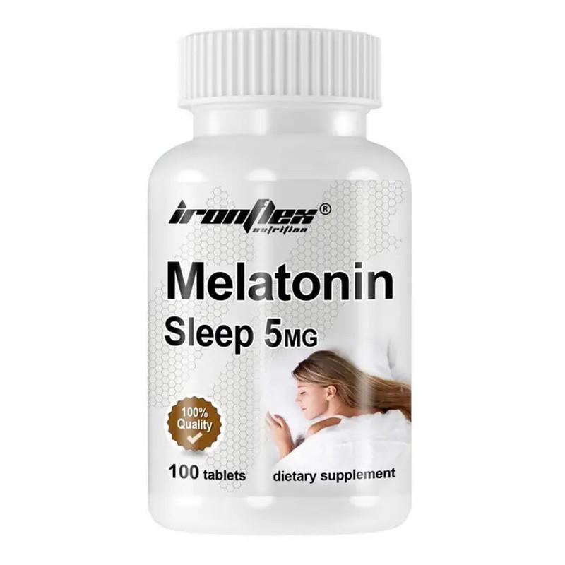 Мелатонин IronFlex Melatonin Sleep 5 mg 100 табл. (19994-01)