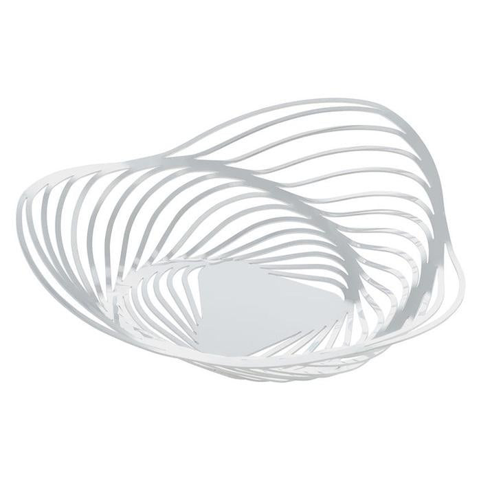Блюдо для сервірування Alessi Trinity 26х7х26 см Білий (2522556)