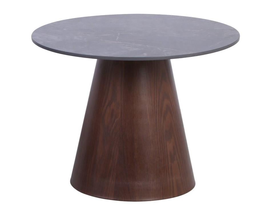 Журнальный столик Intarsio VIRGINIA B 60x43,5 см Черный глянец/Коричневый матовый (23550428) - фото 1 Журнальный столик Intarsio VIRGINIA B 60x43,5 см Черный глянец/Коричневый матовый (23550428) - фото 1