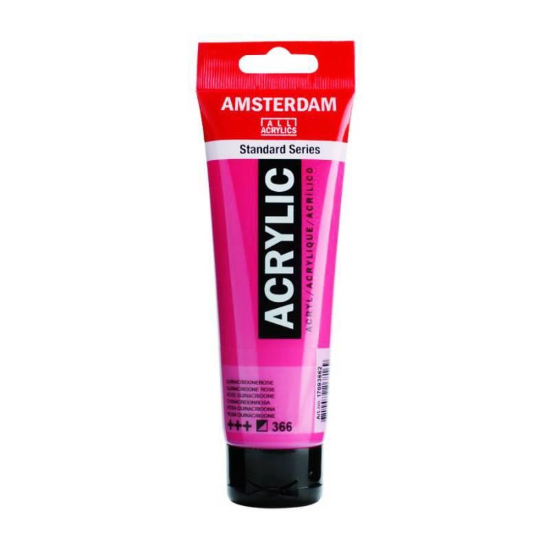 Акриловая краска Amsterdam Royal Talens 120 мл 366 Хинакридон розовый (Az1-8712079268169)
