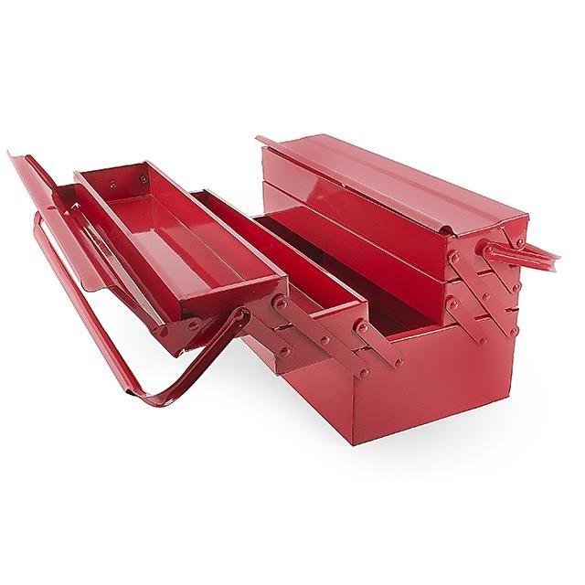 Ящик для інструментів Intertool металевий 450 мм 5 секцій (HT-5045)