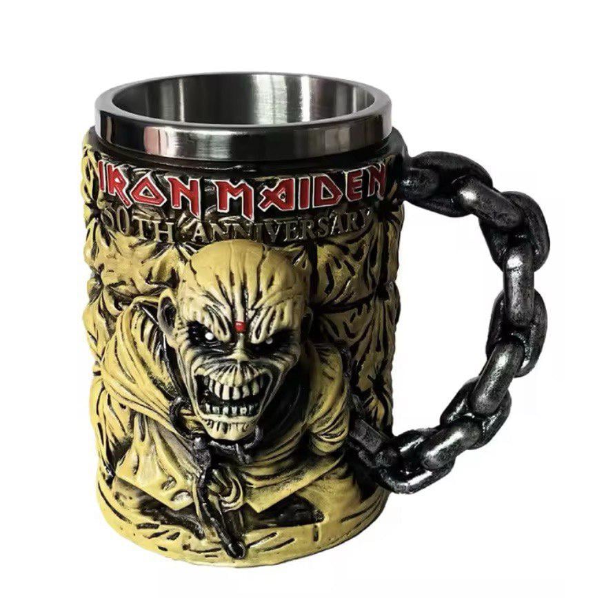 Кружка в стиле heavy metal группы ''Iron Maiden'' 300 мл (33144572) Кружка в стиле heavy metal группы ''Iron Maiden'' 300 мл (33144572)