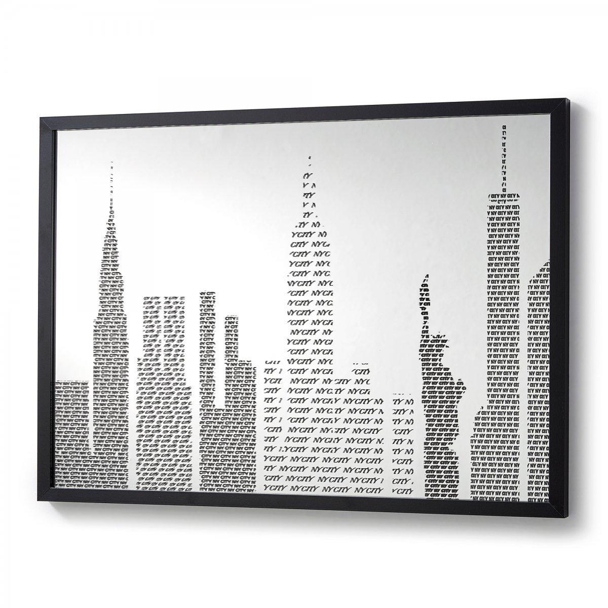 Зеркало LaForma CARLS 70х50 см Черный (AA1040M01)