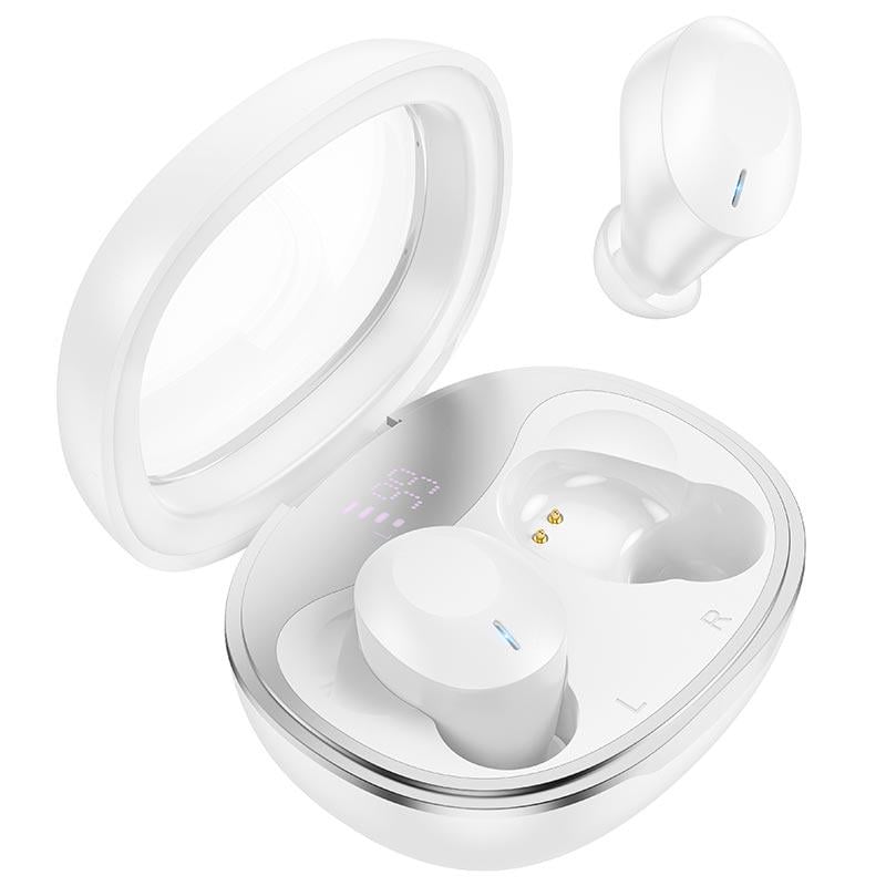 Наушники беспроводные Hoco Smart true wireless BT headset EQ3 BT5.3 300 mAh 7h White (575733)