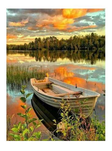 Картина по номерам Josef Otten Корабли Лодка на озере 40х50 см в термопакете (3039RA_O-mt) Картина по номерам Josef Otten Корабли Лодка на озере 40х50 см в термопакете (3039RA_O-mt)