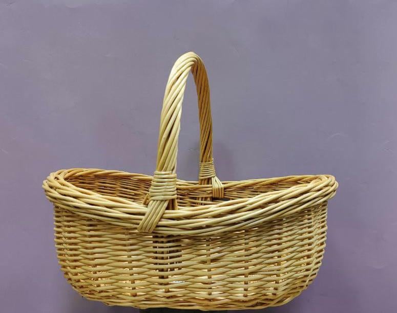 Кошик плетений овальний 36x28x15 cм (0424.005)
