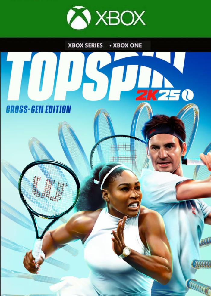 Ключ активации TopSpin 2K25 Cross-Gen Edition для Xbox One/Series S/X (88365051)