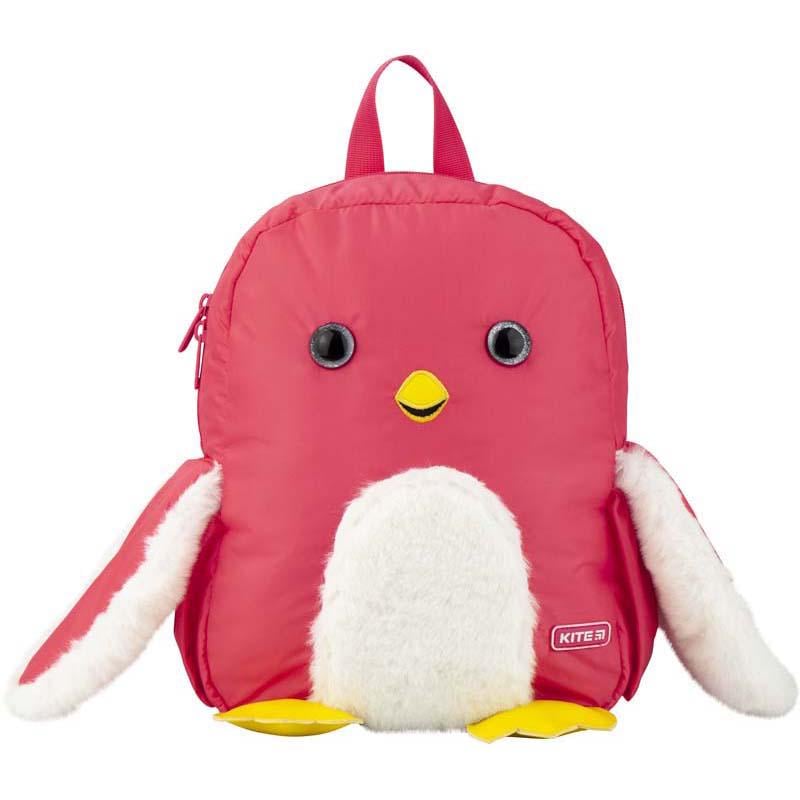 Рюкзак детский KITE Kids Penguin 30x24x9 см 6-15 л Розовый (K20-563XS-1)