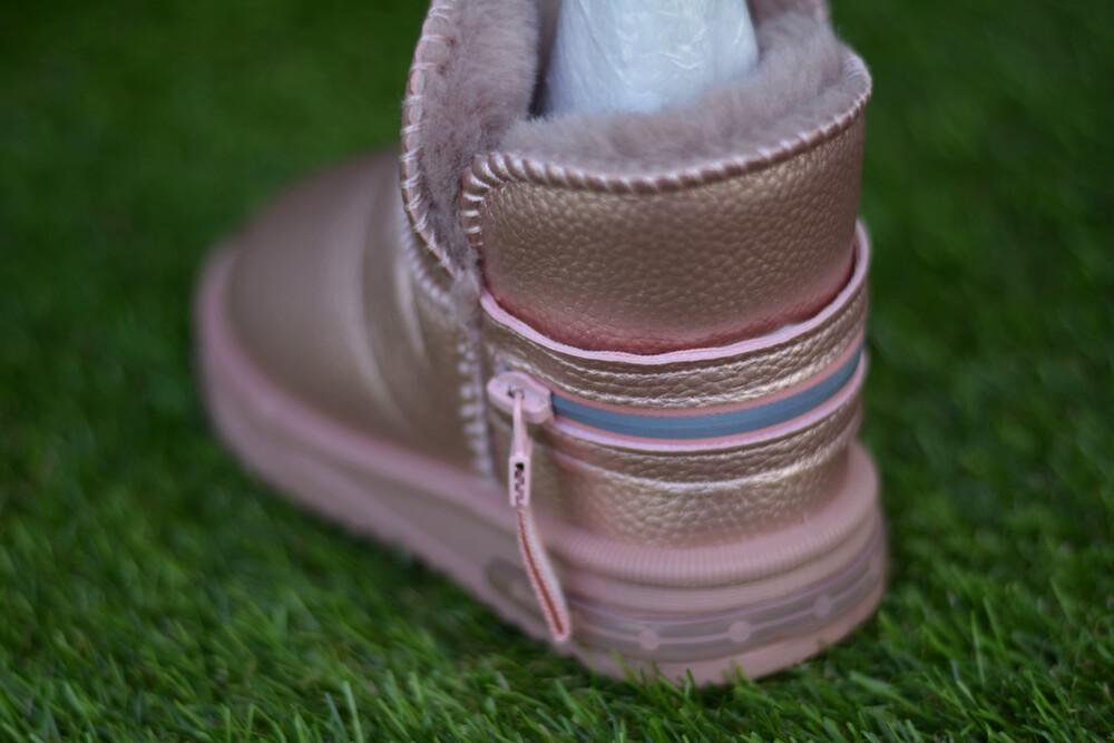 Уггі дитячі зимові Ugg шкіряні для дівчинки р. 31 Рожевий (11355692) - фото 2 Уггі дитячі зимові Ugg шкіряні для дівчинки р. 31 Рожевий (11355692) - фото 2