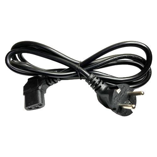 Сетевой кабель питания компьютера IEC C13 угловой 24x0,14 1,5 м (1359)