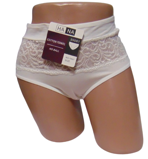 Женские трусы Hana 7897 2XL Белый (1723162045)