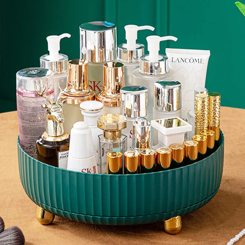 Поворотный органайзер для косметики 360°Зеленый (D00077-2) - фото 3