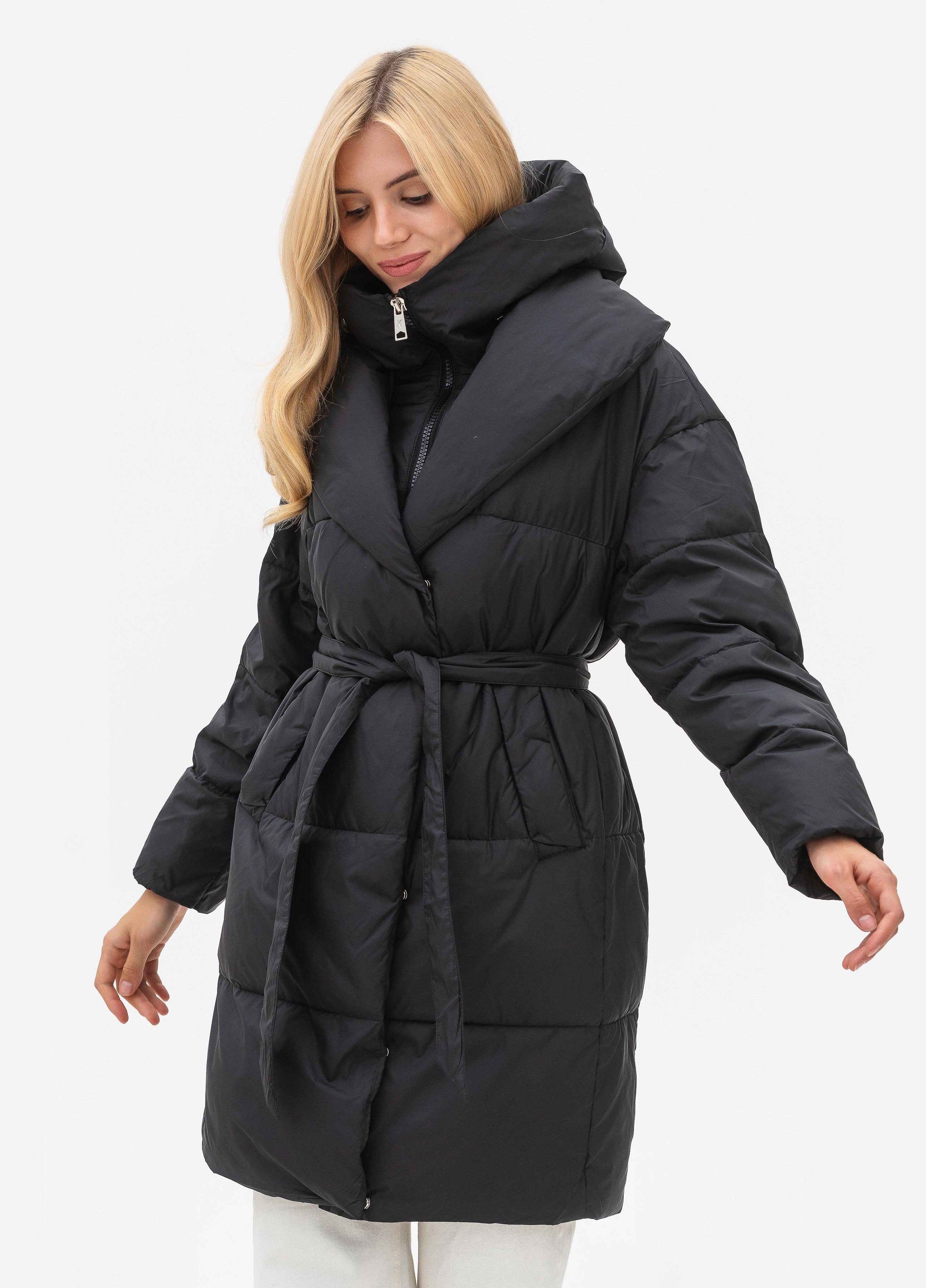 Куртка зимова VIVA WEAR 8338 р. 46 Чорний (8338-46)