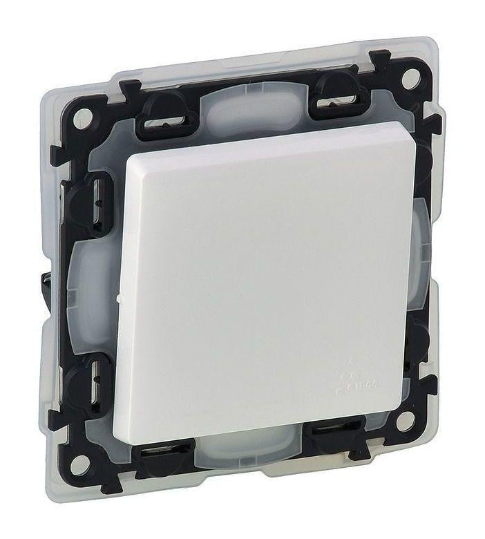 Выключатель кнопочный Legrand Valena Life 10А 250V Белый (30346838)