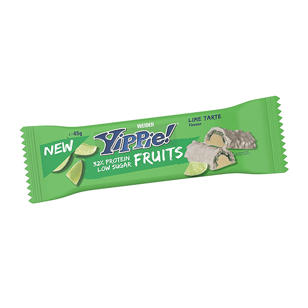 Батончик спортивний Yippie! Fruits Lime tart 45 г