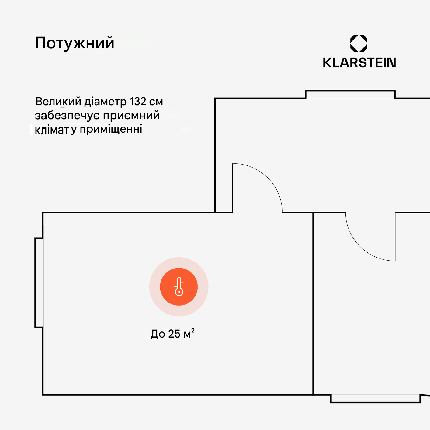Вентилятор потолочный KLARSTEIN Bolero Smart управляемый через приложение 30 Вт (10046082) - фото 3