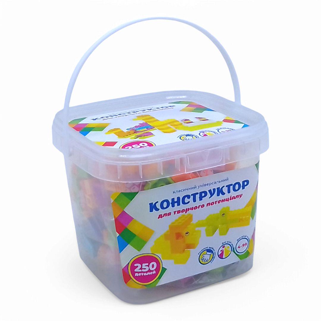 Конструктор універсальний 250 деталей (258236) Конструктор універсальний 250 деталей (258236)