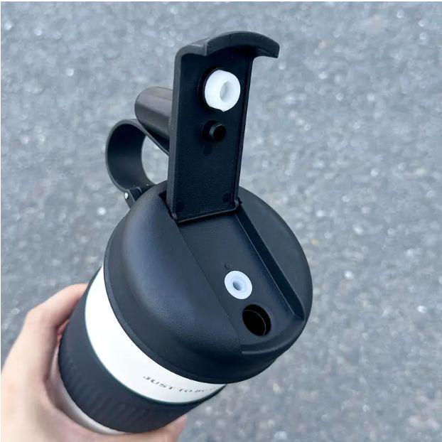 Термокухоль JUST TO BE DIFFERENT з соломинкою та чайним інфузором антиковзна без BPA 650 мл Чорно-білий (2803287782) - фото 4 Термокухоль JUST TO BE DIFFERENT з соломинкою та чайним інфузором антиковзна без BPA 650 мл Чорно-білий (2803287782) - фото 4