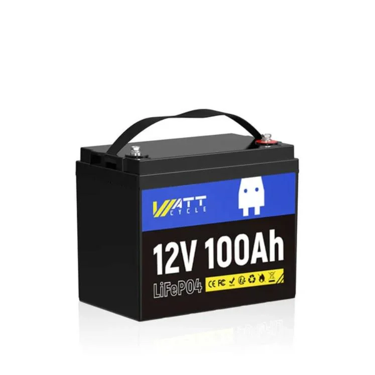 Аккумулятор WattCycle 12V 100Ah глубокого цикла LiFePO4