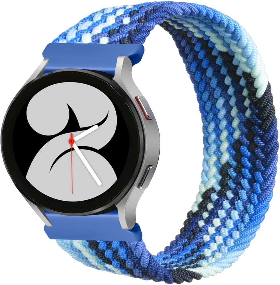 Ремешок Solo Loop Multi для Galaxy Watch 4 40 мм (145 мм) Blue White (26282-62) Ремешок Solo Loop Multi для Galaxy Watch 4 40 мм (145 мм) Blue White (26282-62)