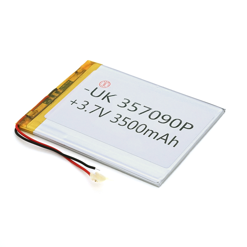 Аккумулятор литий-полимерный Voltronic 3,7V 3500 мАч 4x70x90 мм для плееров/телефонов/видеорегистраторов (3471)