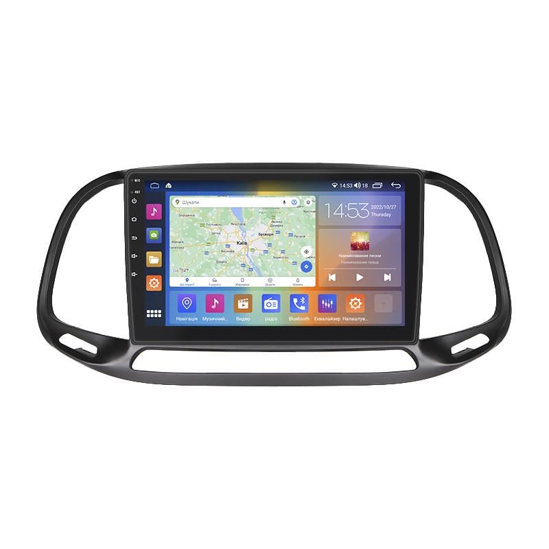 Автомагнітола штатна Lesko CarPlay/4G/Wi-Fi/GPS для Fiat Doblo II Рестайлінг 2015-IPS 2/32Gb 9" (1745982677)